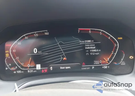 2021 BMW 330I xDrive из США, поврежденный, VIN 3MW5R7J07M8B73106